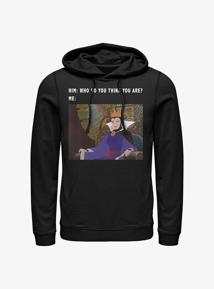 Disney Snow White Evil Queen Meme Hoodie