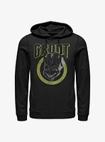 Marvel Guardians Of The Galaxy Grunge Groot Hoodie