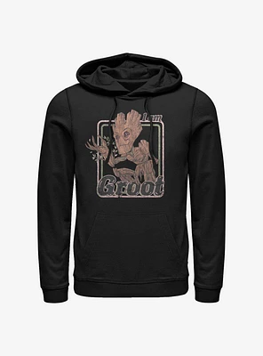 Marvel Guardians Of The Galaxy Thrifted Groot Hoodie