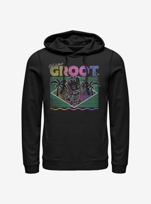 Marvel Guardians Of The Galaxy Vacay Groot Hoodie