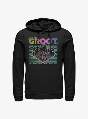 Marvel Guardians Of The Galaxy Vacay Groot Hoodie