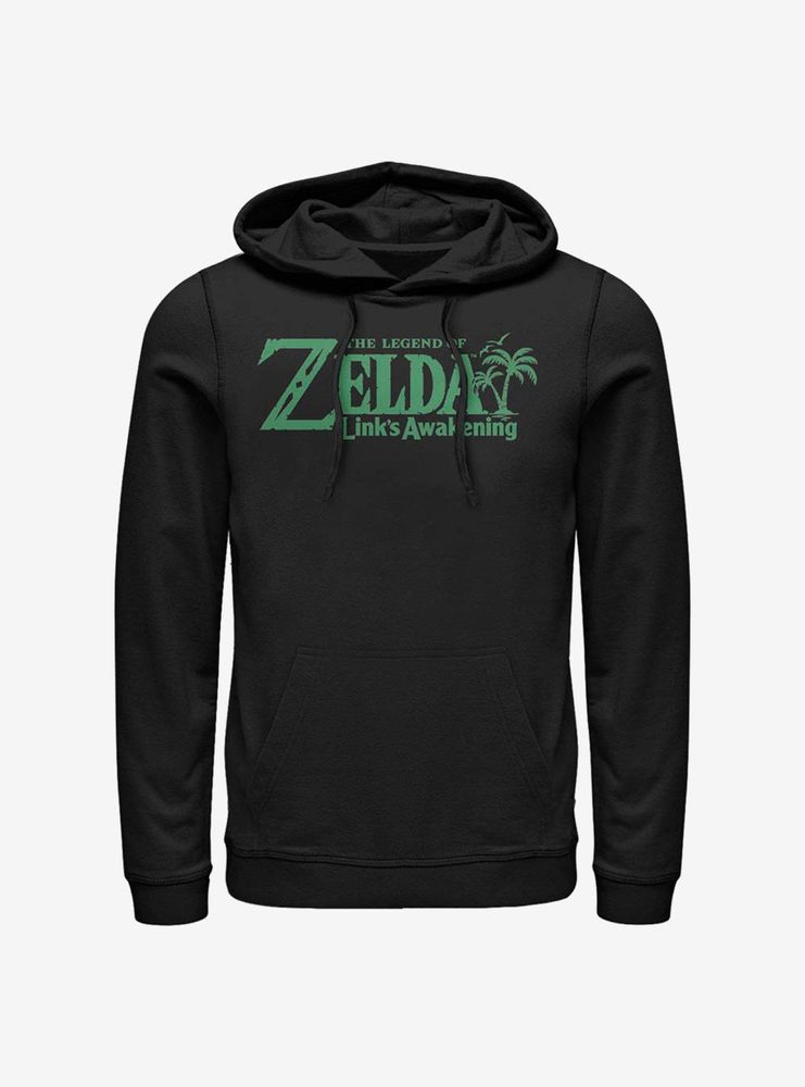 Nintendo The Legend Of Zelda: Link's Awakening English Logo Hoodie