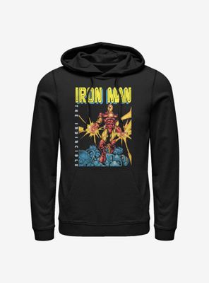 Marvel Iron Man 90s Art Hoodie
