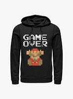 Nintendo Super Mario Game Over Pixels Hoodie