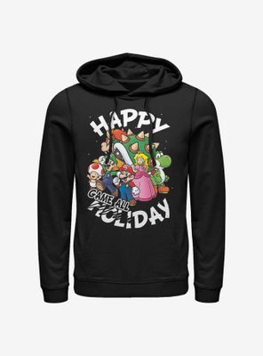 Nintendo Super Mario Happy Game Day Hoodie