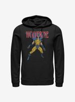 Marvel Wolverine 90s Art Hoodie