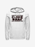 Star Wars: The Clone Wars Logo Hoodie