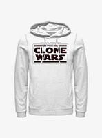 Star Wars: The Clone Wars Logo Hoodie