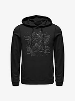 Disney Hercules Constellation Hoodie