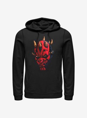 Star Wars: The Clone Wars Maul Face Hoodie