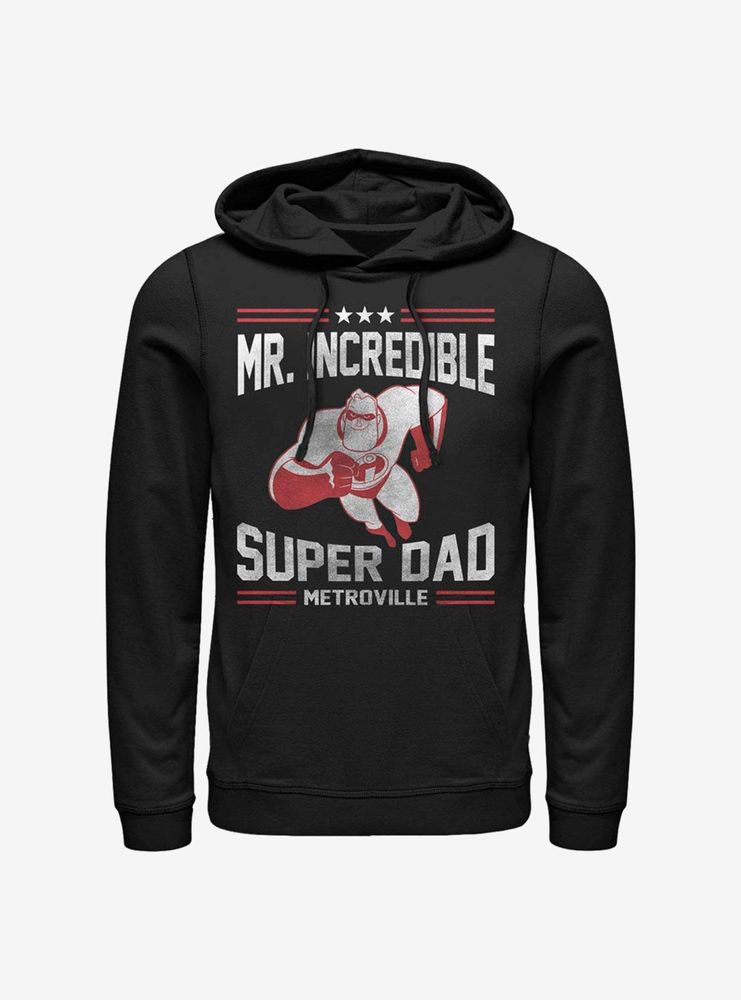 Disney Pixar The Incredibles Sporty Super Dad Hoodie