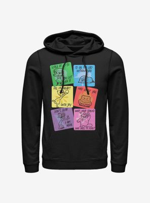 Disney Pixar Inside Out Valentine Cards Hoodie