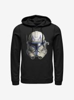 Star Wars: The Clone Wars Rex Face Hoodie