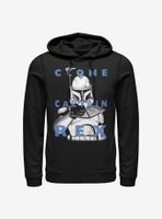 Star Wars: The Clone Wars Rex Text Hoodie