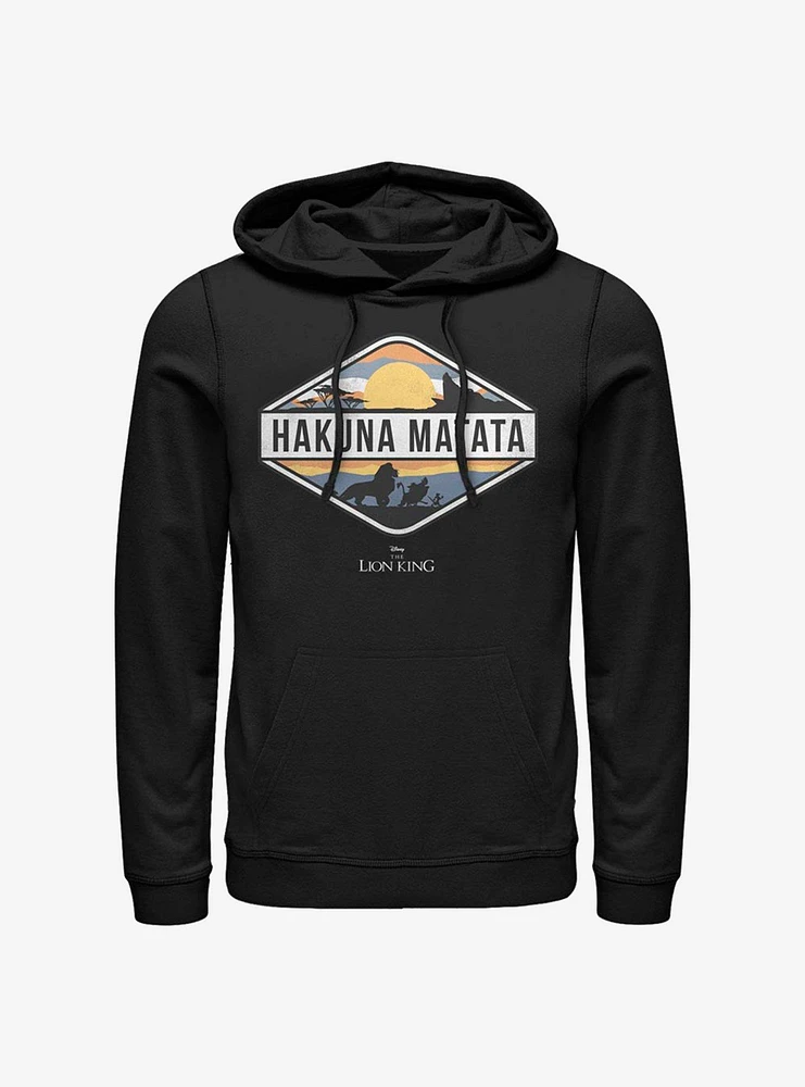 Disney The Lion King Hakuna Matata Emblem Hoodie