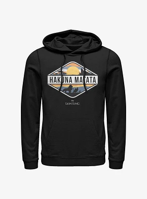 Disney The Lion King Hakuna Matata Emblem Hoodie