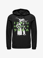 Star Wars: The Clone Wars Yoda Text Hoodie