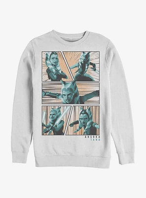 Star Wars: The Clone Wars Ahsoka Panels Sweatshirt
