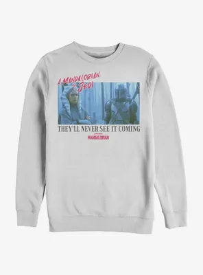 Star Wars The Mandalorian Ahsoka Never See It Coming Sweatshirt