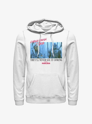 Star Wars The Mandalorian Ahsoka Never See It Coming Hoodie