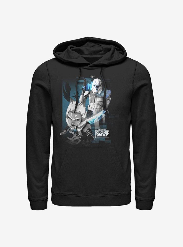 Star Wars: The Clone Wars Ahsoka Team Blue Hoodie