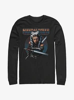 Star Wars The Mandalorian Ahsoka Circle Long-Sleeve T-Shirt