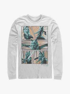 Star Wars: The Clone Wars Ahsoka Panels Long-Sleeve T-Shirt