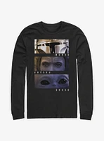 Star Wars The Mandalorian Ahsoka Character Eyes Long-Sleeve T-Shirt