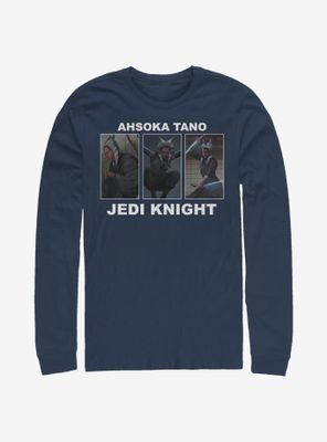 Star Wars The Mandalorian Ahsoka Battle Long-Sleeve T-Shirt