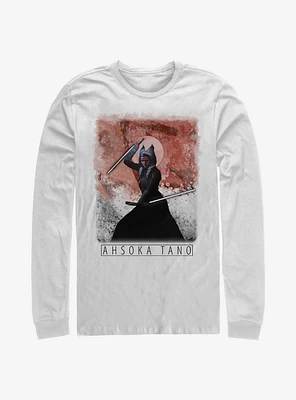Star Wars The Mandalorian Ahsoka Saber Long-Sleeve T-Shirt