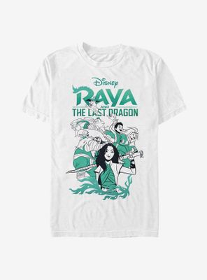 Disney Raya And The Last Dragon Action T-Shirt