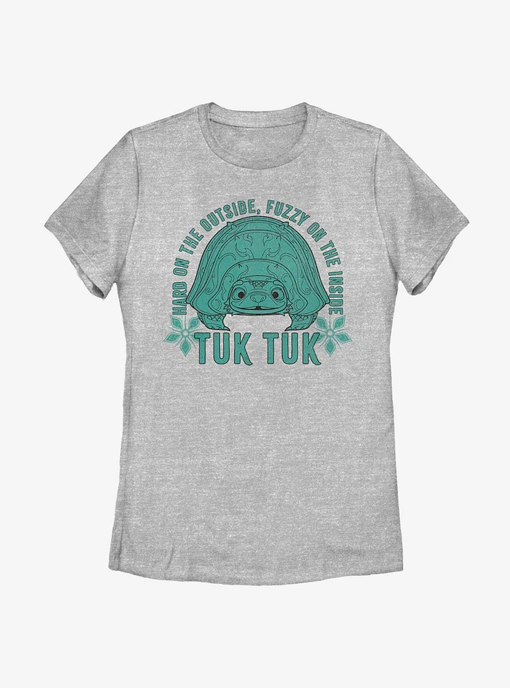 Disney Raya And The Last Dragon Fuzzy Tuk Womens T-Shirt