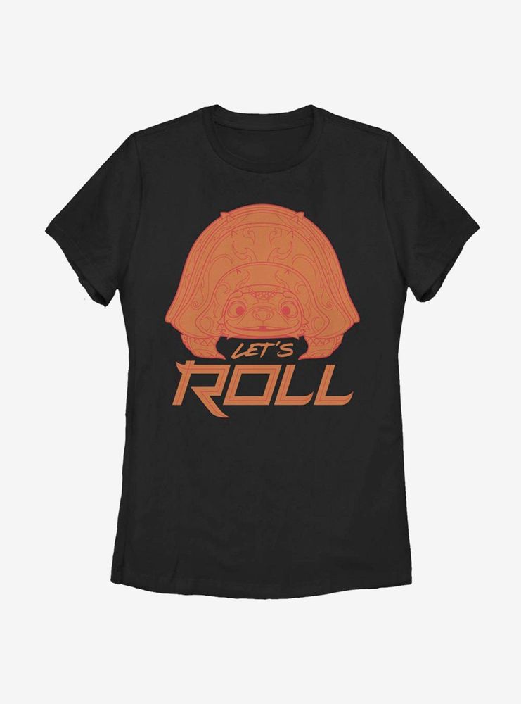 Disney Raya And The Last Dragon Let's Roll Womens T-Shirt