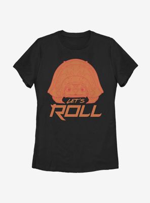 Disney Raya And The Last Dragon Let's Roll Womens T-Shirt