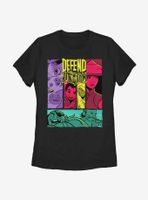 Disney Raya And The Last Dragon Comic Strips Womens T-Shirt