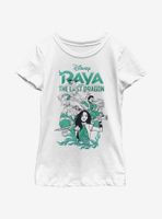 Disney Raya And The Last Dragon Action Youth Girls T-Shirt