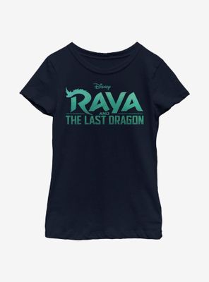 Disney Raya And The Last Dragon Logo Youth Girls T-Shirt