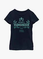 Disney Raya And The Last Dragon Welcome To Kumandra Youth Girls T-Shirt