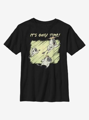 Disney Raya And The Last Dragon Fearless Ongi Trio Youth T-Shirt