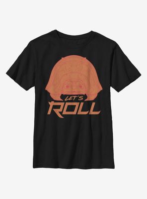 Disney Raya And The Last Dragon Let's Roll Youth T-Shirt