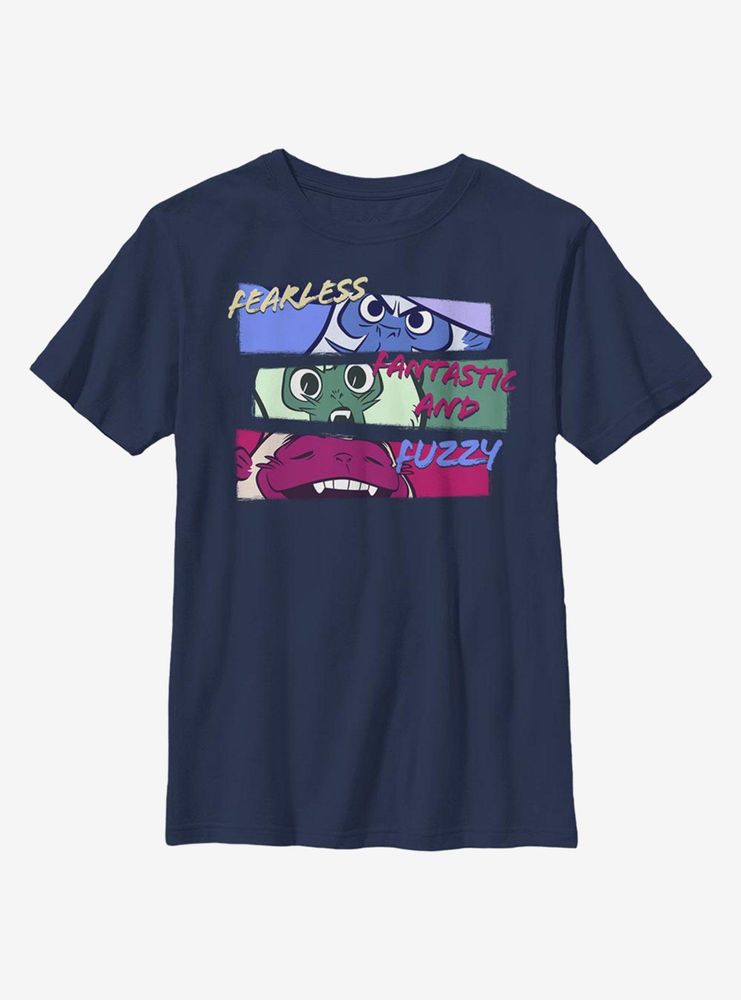 Disney Raya And The Last Dragon Ongi Box Up Eyes Youth T-Shirt