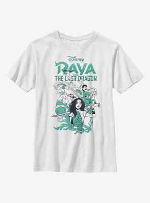 Disney Raya And The Last Dragon Action Youth T-Shirt