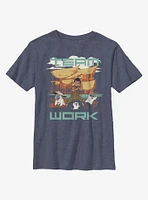 Disney Raya And The Last Dragon Team Work Youth T-Shirt