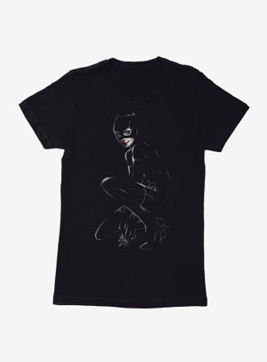 DC Comics Catwoman Crouch Womens T-Shirt