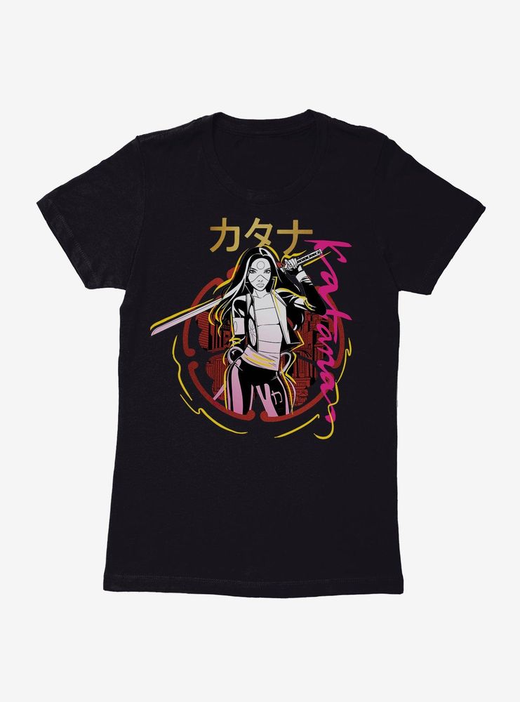 DC Comics Katana And Sword Womens T-Shirt