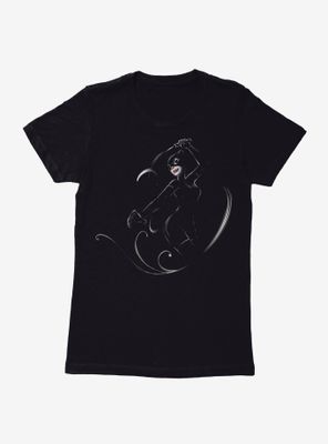 DC Comics Catwoman With Whip Womens T-Shirt