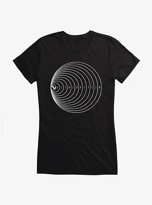 At The Drive Concentric Circles Girls T-Shirt