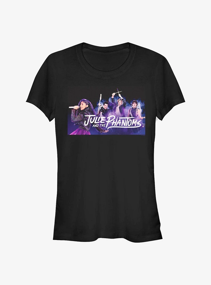 Julie And The Phantoms Jump Group Shot Girls T-Shirt