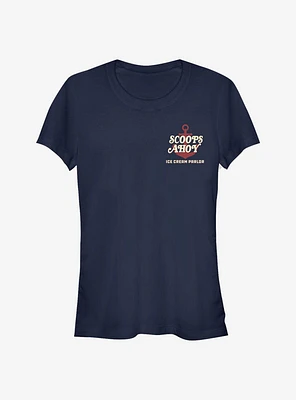 Stranger Things Scoops Ahoy Girls T-Shirt
