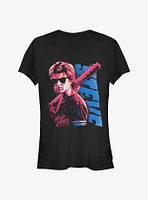 Stranger Things Splatterpunk Steve Girls T-Shirt